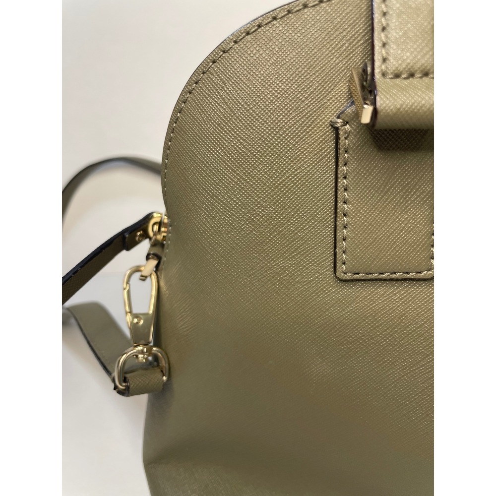 Kate Spade Cameron Street‎ Lottie Satchel Bag in Olive Green Excellent - Picture 5 of 12